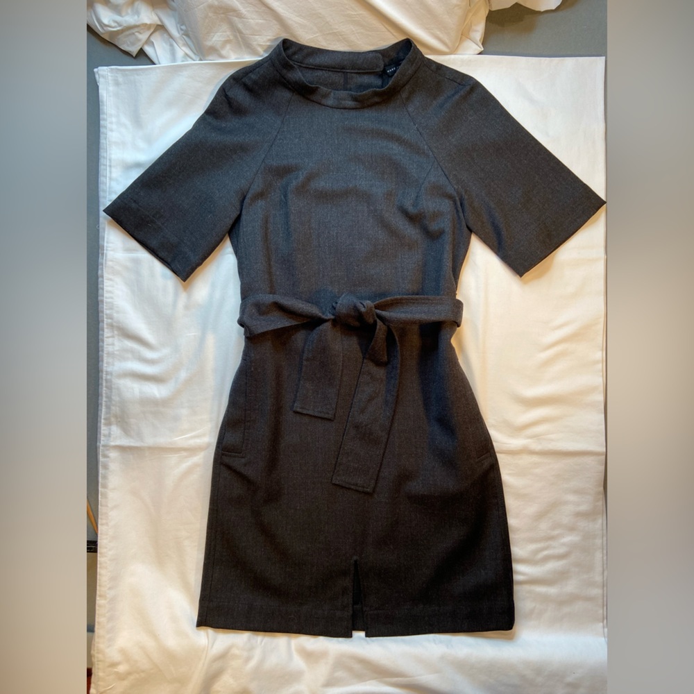 Marc by Marc‎ Jacob’s Dark Grey Classic Shirt Dress, Crew Neck, Size XS